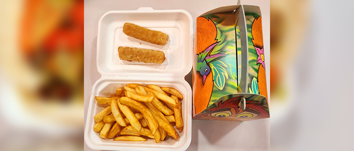 Kid's Fish Fingers & Chips 